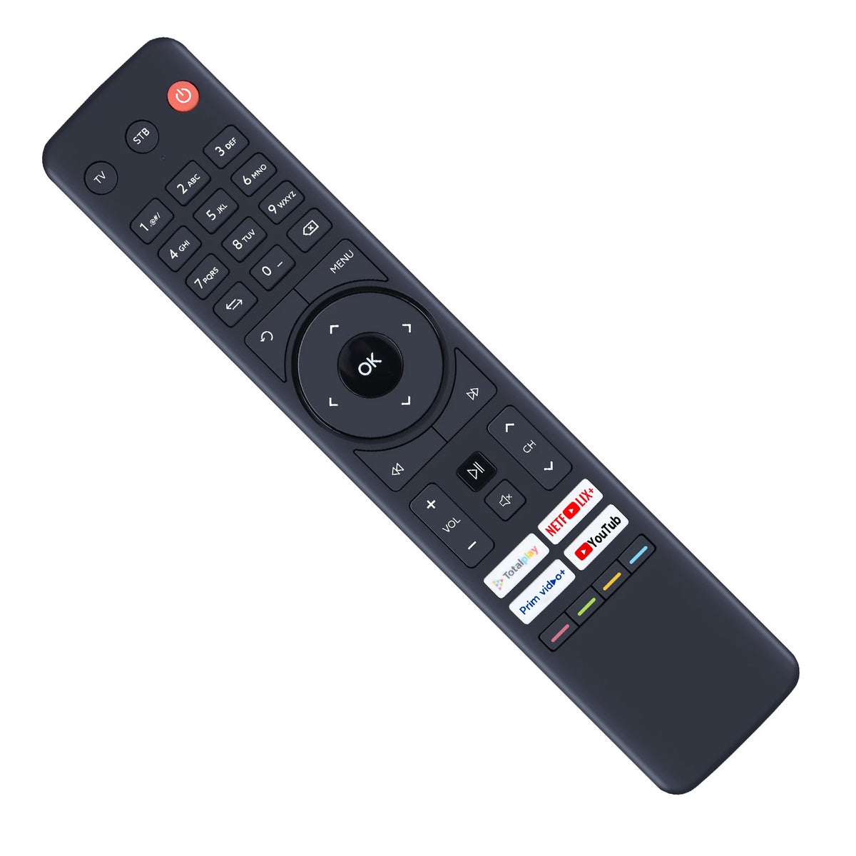 T4HIU2014/38K For Totalplay TV KHAMSIN L5 Replacement Remote Control