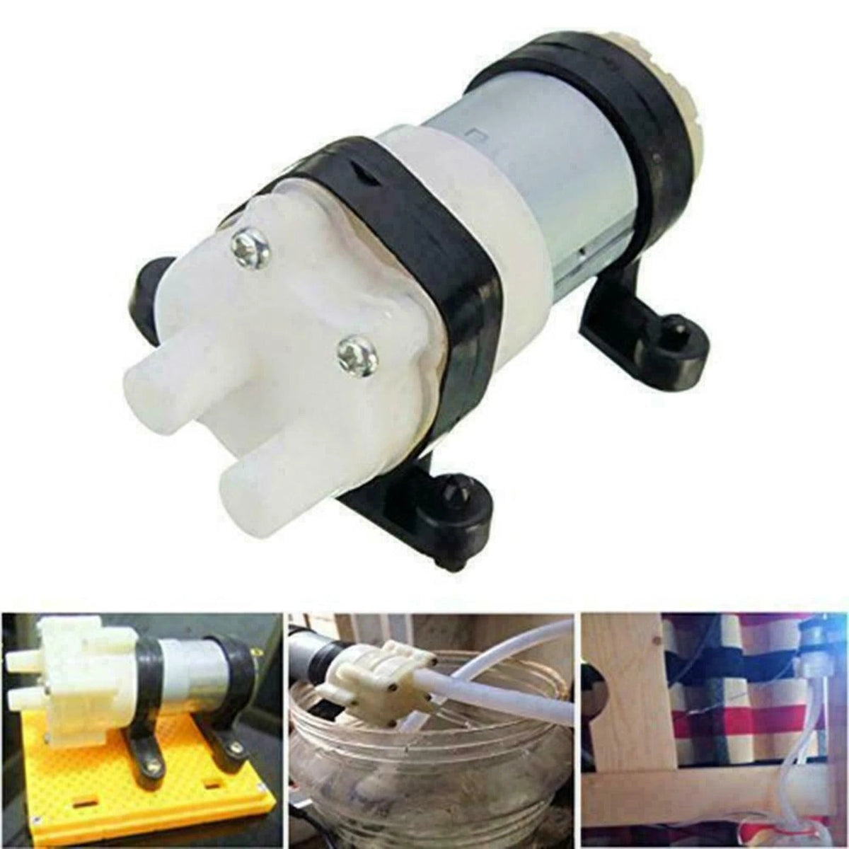 R385 Mini Aquarium Pump Fish Tank Motor For Diaphragm Pump Water/AIR Pump A