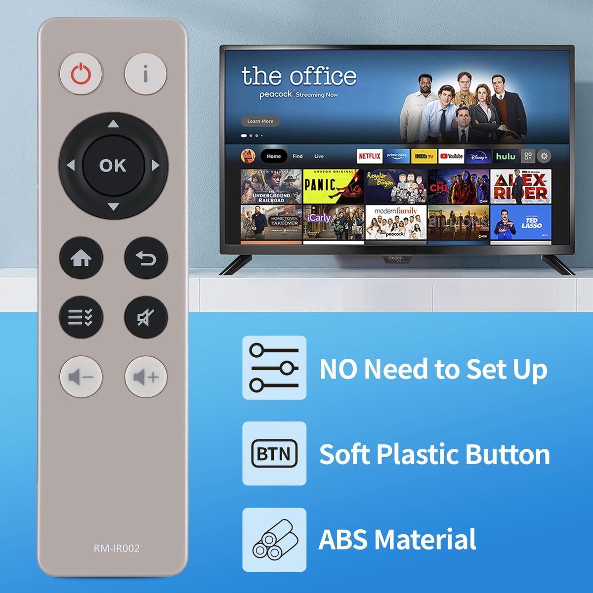 RM-IR002 IR Remote Control For Qnap HS-251/TS-X51/TS-X70/TS-X70 Pro/TS
