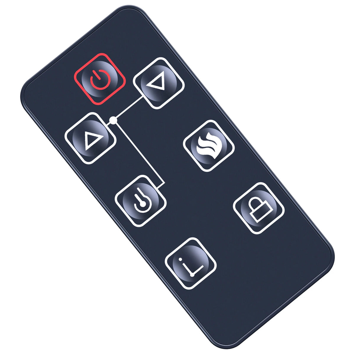 Remote Control For Intertek Insert Electric Fireplace IF-60FSB IF-70FSB IF-50FSB