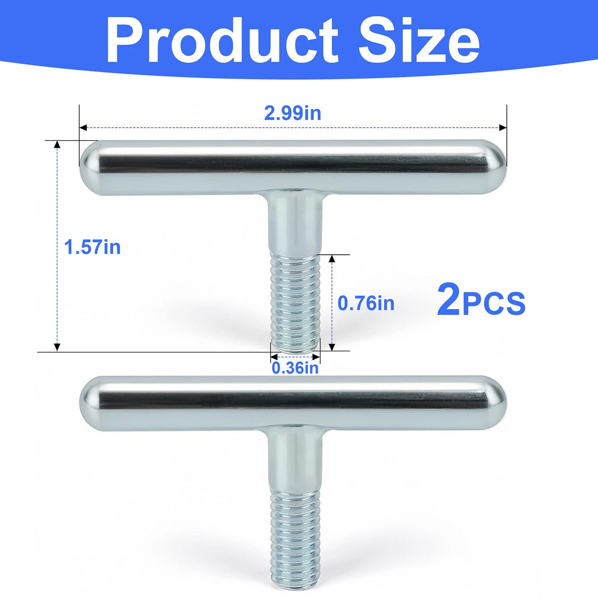 314594 T-Bolts For JT's Strong Arm Jack Stabilizer Travel Trailer Kit