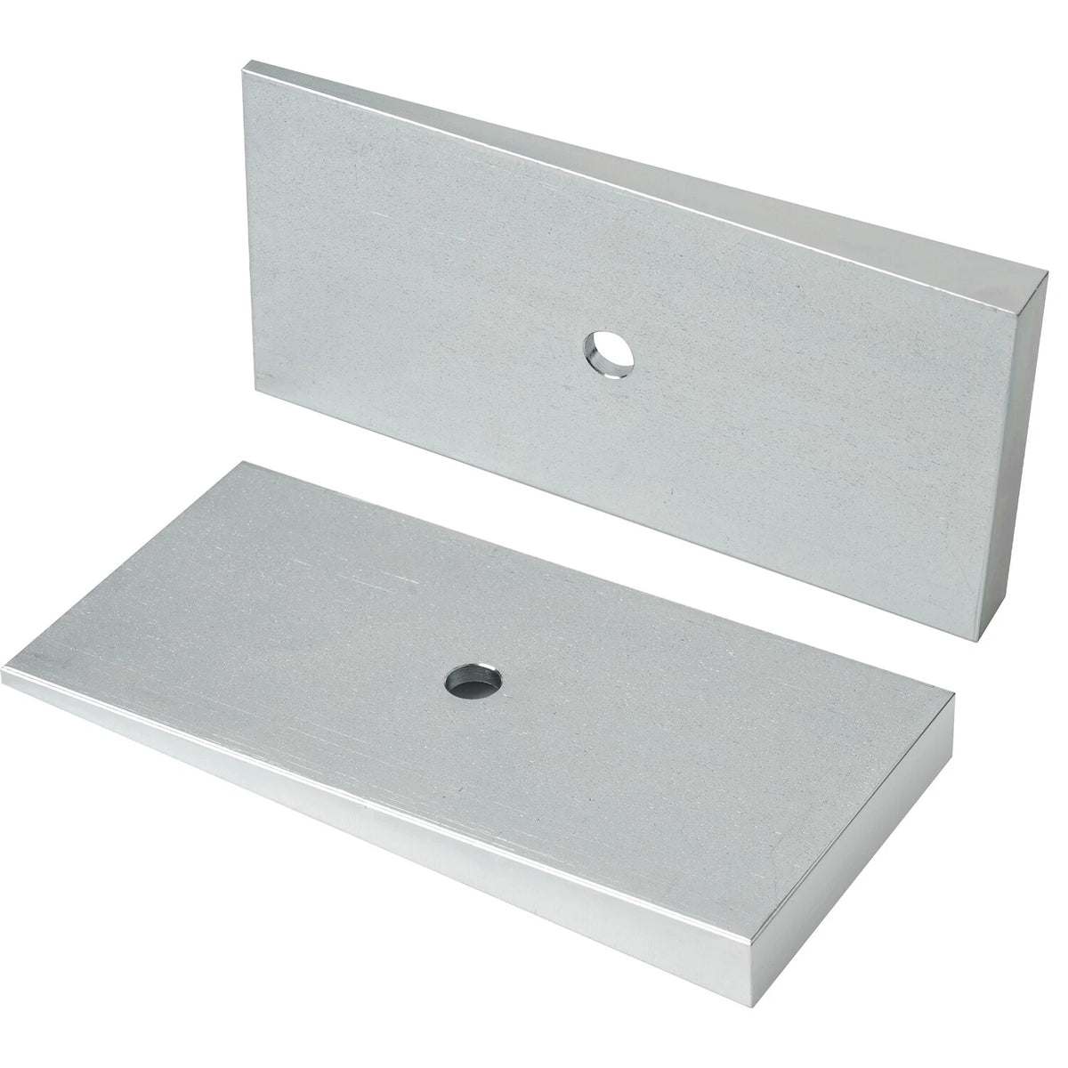 Steel Leaf Spring Shims 800061 2.5" Wide 4°Degree Sliver- Set of 2