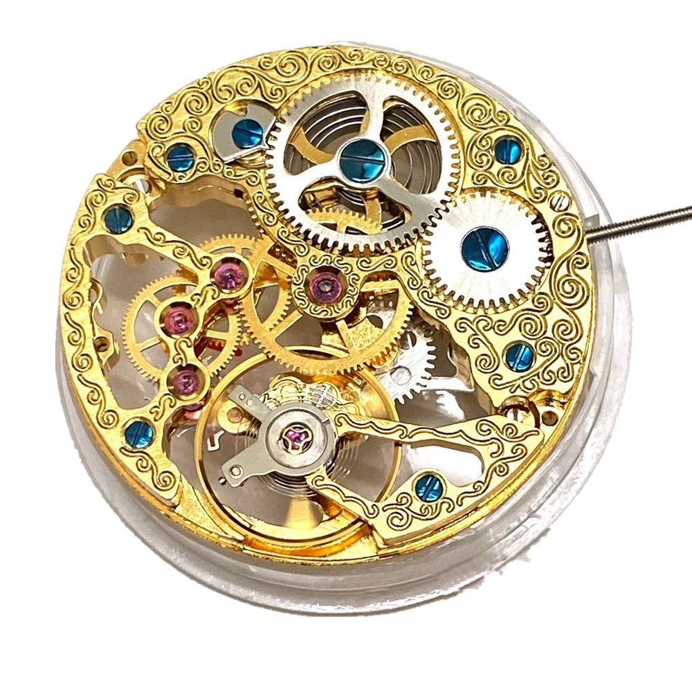 18000bph 17-Jewel Hollow Vintage 6497 ST3600 Mechanical Watch Movement Hand Wind