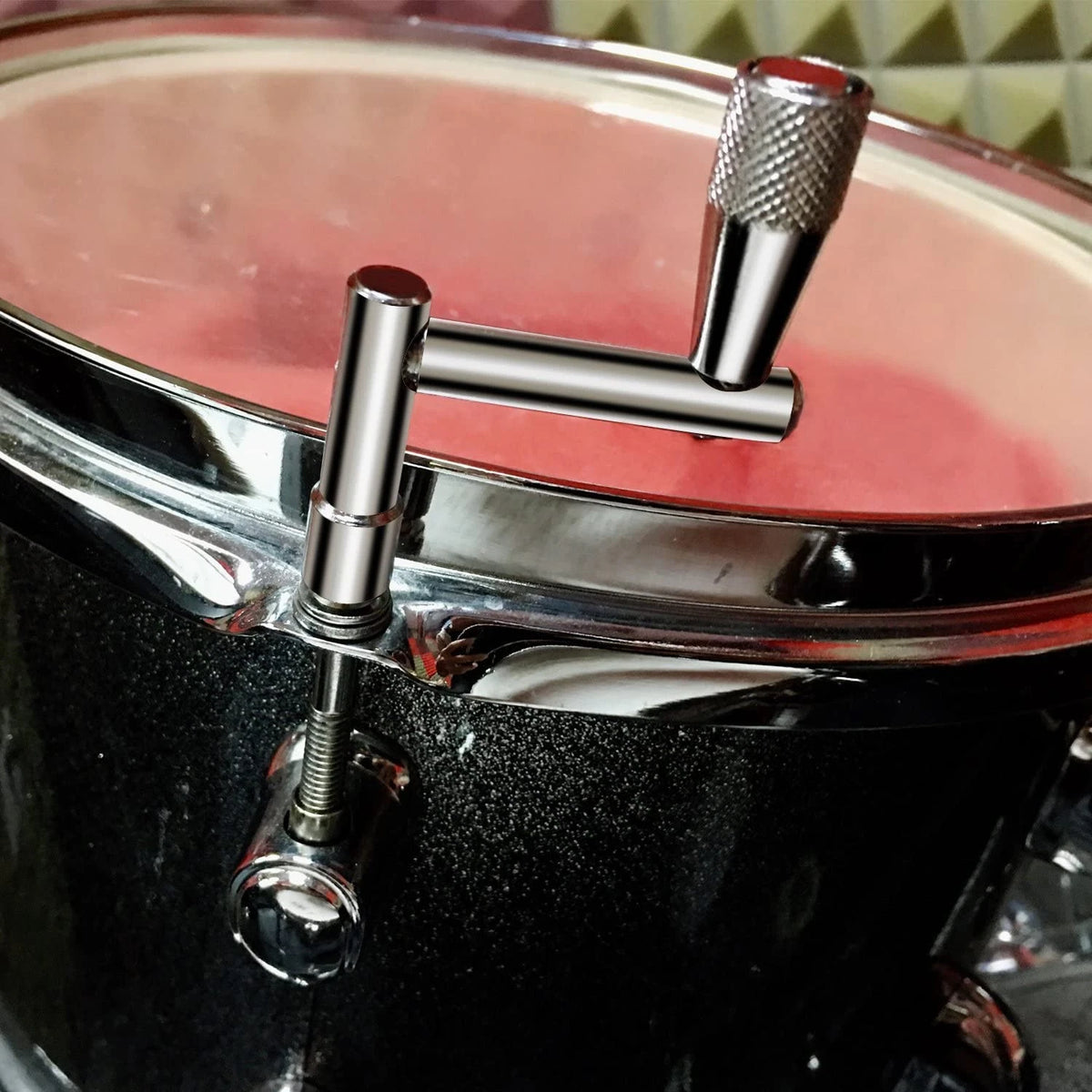 23-Piece Cymbal Accessory Set - Hi-Hat Clutch & Cup Felts, 23 Pieces, Black