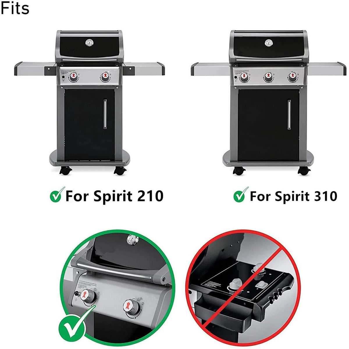 1 Set 7642 Grill Replacement Parts Igniter Kit for Spirit E210 S210 E310 SP310