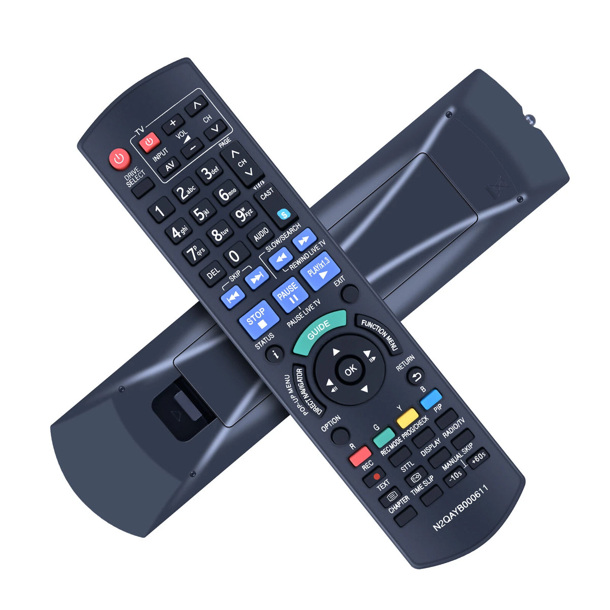 N2QAYB000611 Replace Remote Control For Panasonic Disc Player HDD Recorder