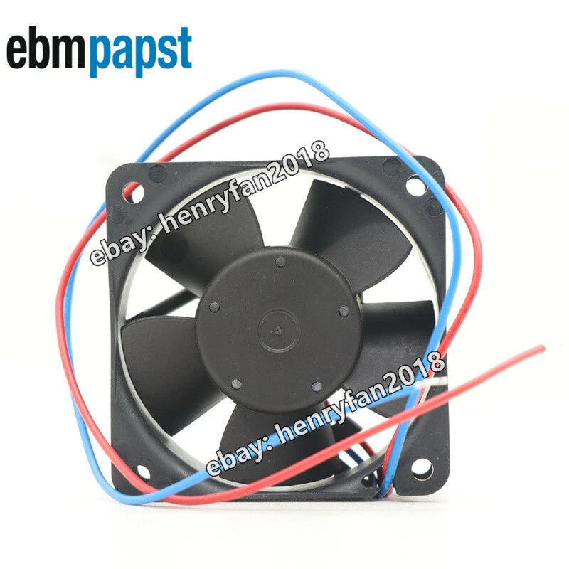 Ebmpapst 612NN Axial Fan DC 12V 133mA 1.6W 40m3/h 5000RPM 60*60*25MM Cooling Fan