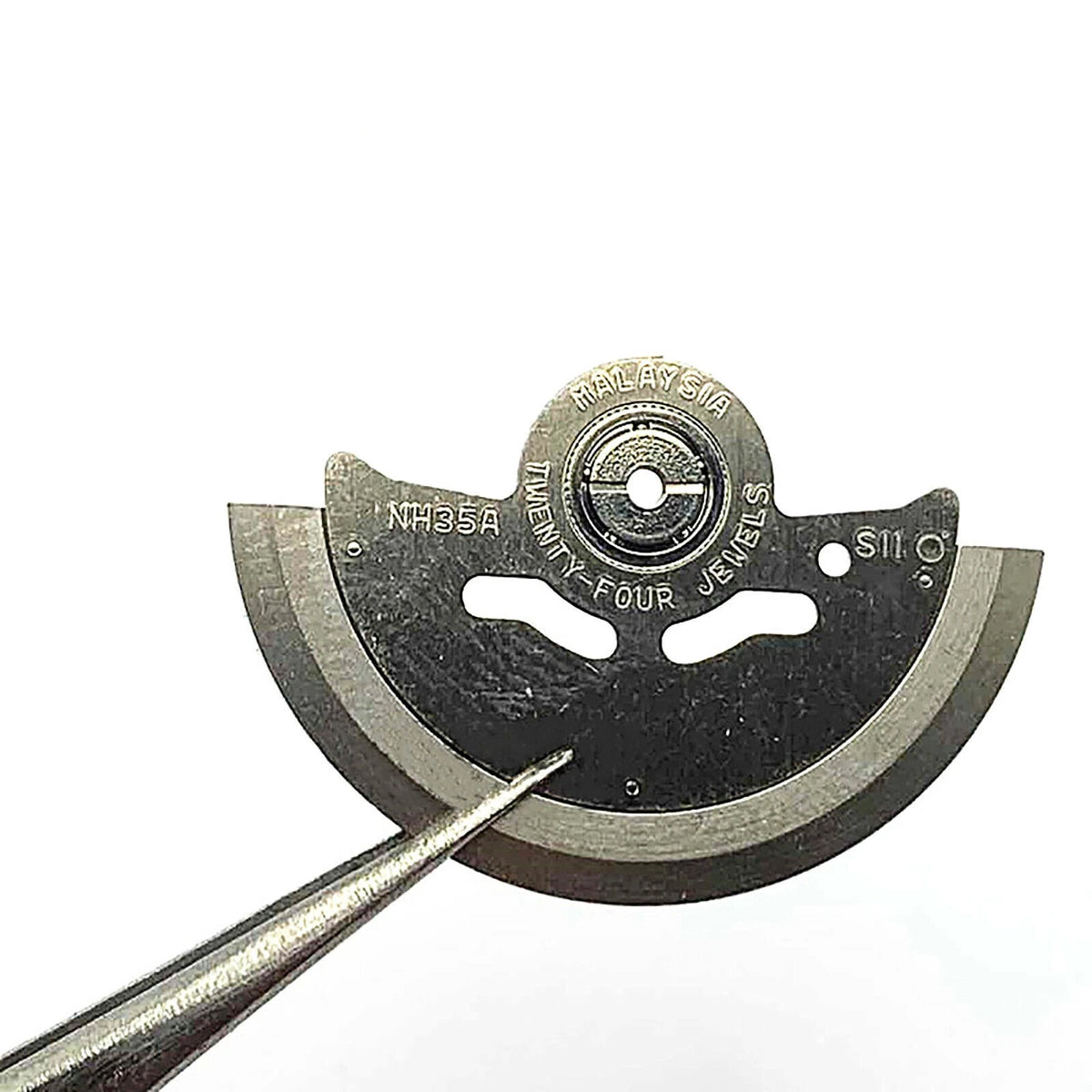 Metal Watch Automatic Hammer Rotor Pendulum For Seiko NH35 Movement Accessories