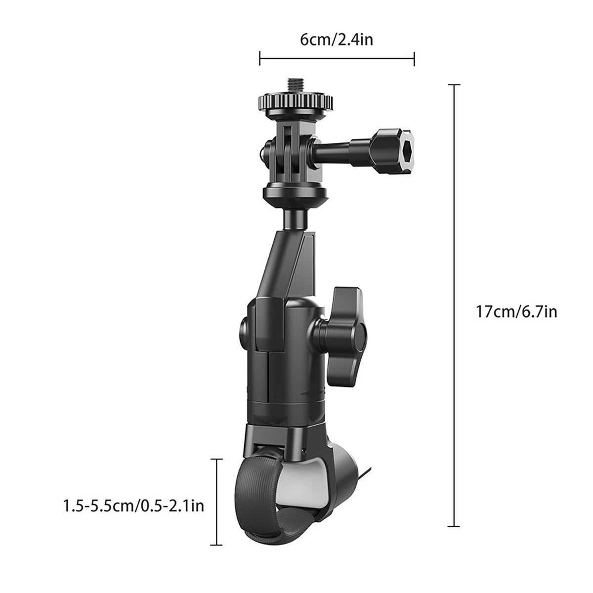 Anti-scratch Mountain Bike Handlebar Mount For Insta360 X4/X3 For Gopro For DJI