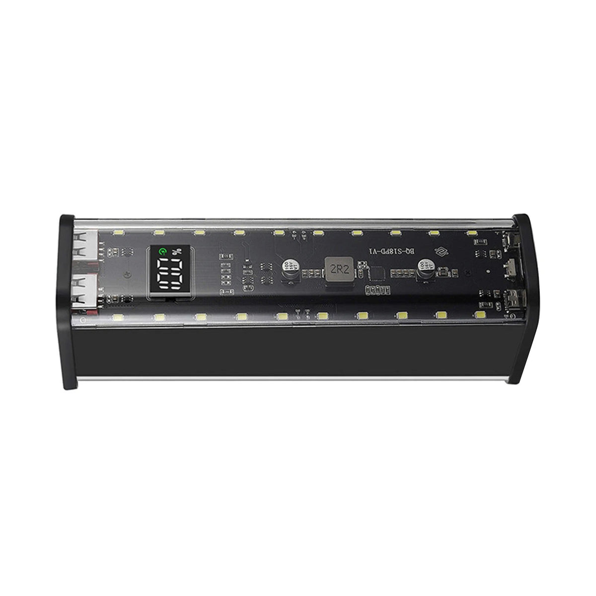 Portable DIY Charger 22.5W PD Fast Charge 3 Devices Simultaneous LED Display
