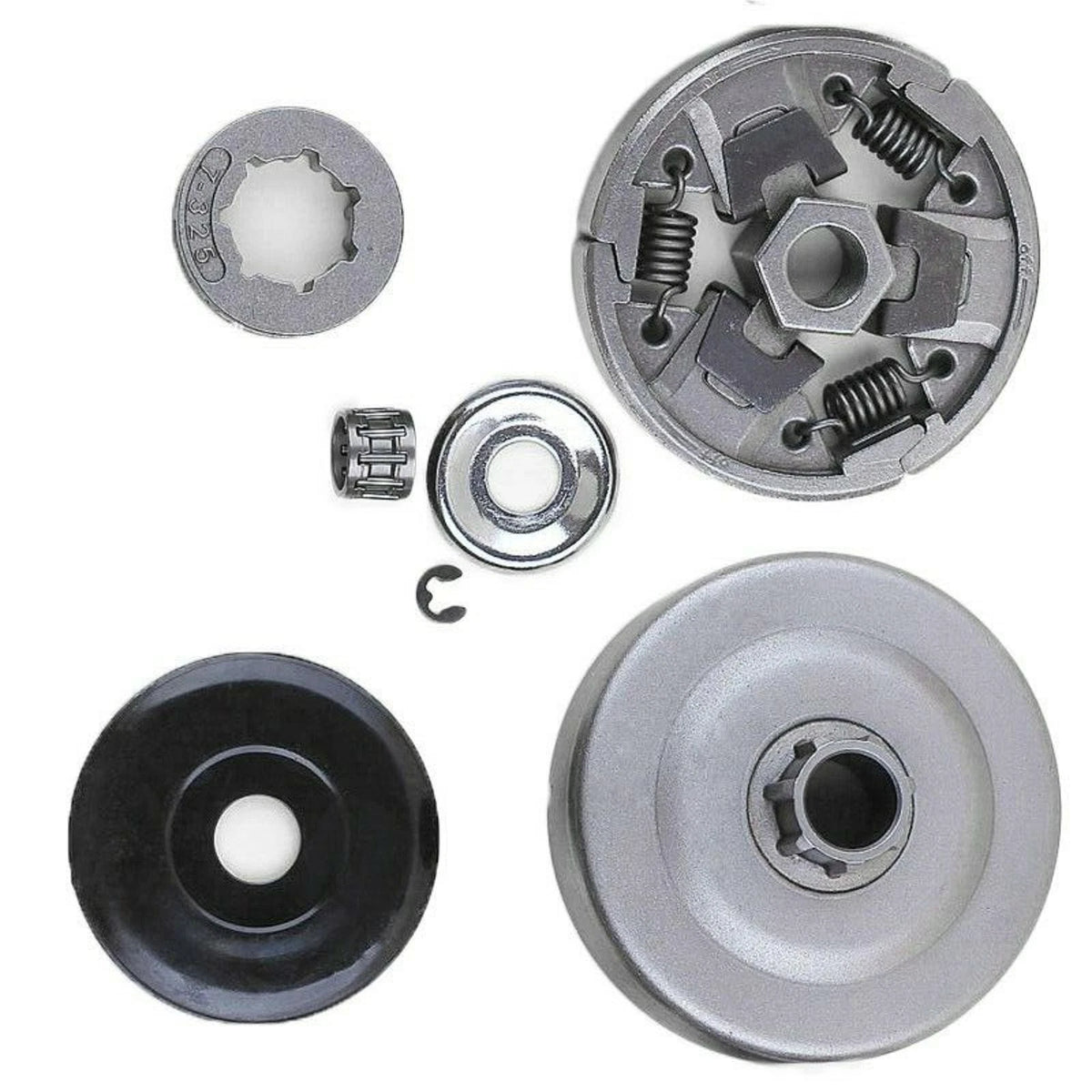 Clutch Assy Rim Sprocket Clutch Washer Kit For Stihl 026 MS260 MS240 Chainsaw