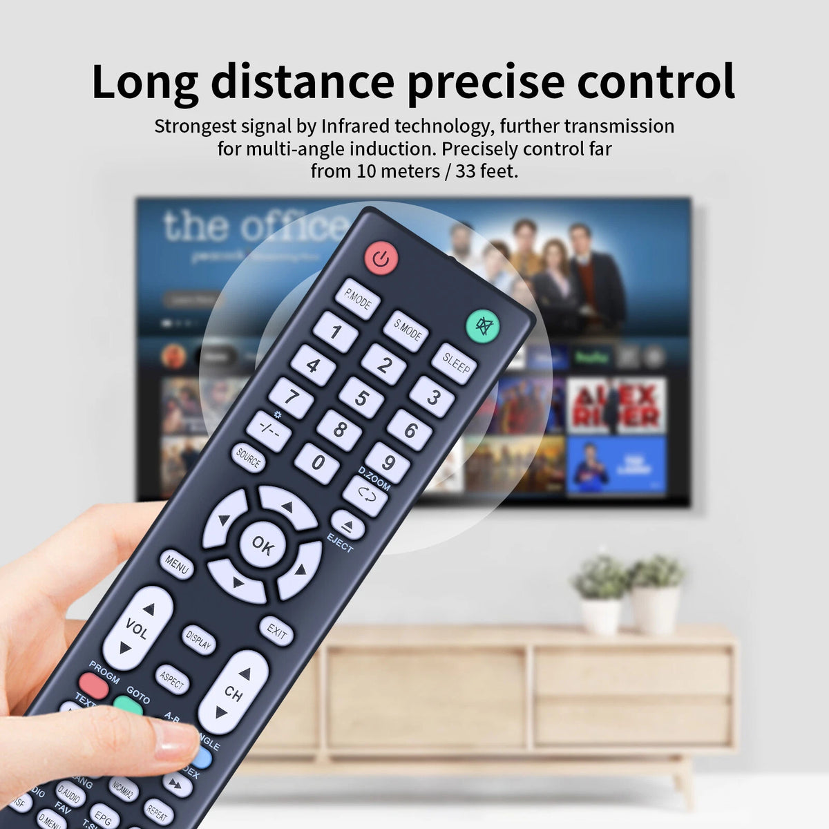 RM-C3212 Remote Control For JVC 4K UHD Smart LED TV RM-C3127 RM-C3128 RM-C3126