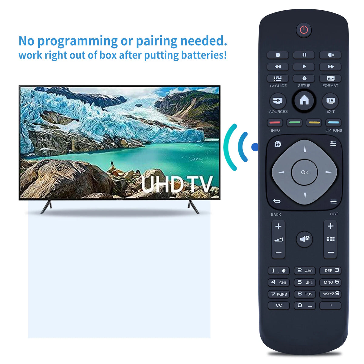 398GR8BD1NEPHH 398GR08BEPHN0006CR Remote Control For Philip s TV 47PFH4109/88