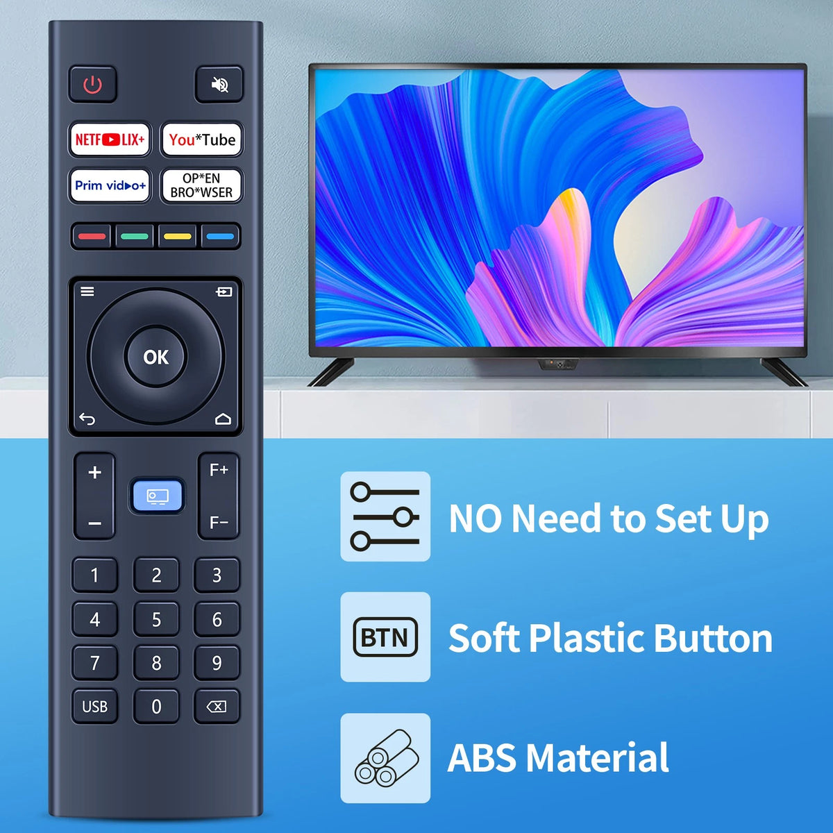 IR Replacement Remote Control For WiMiUS K9 Projector