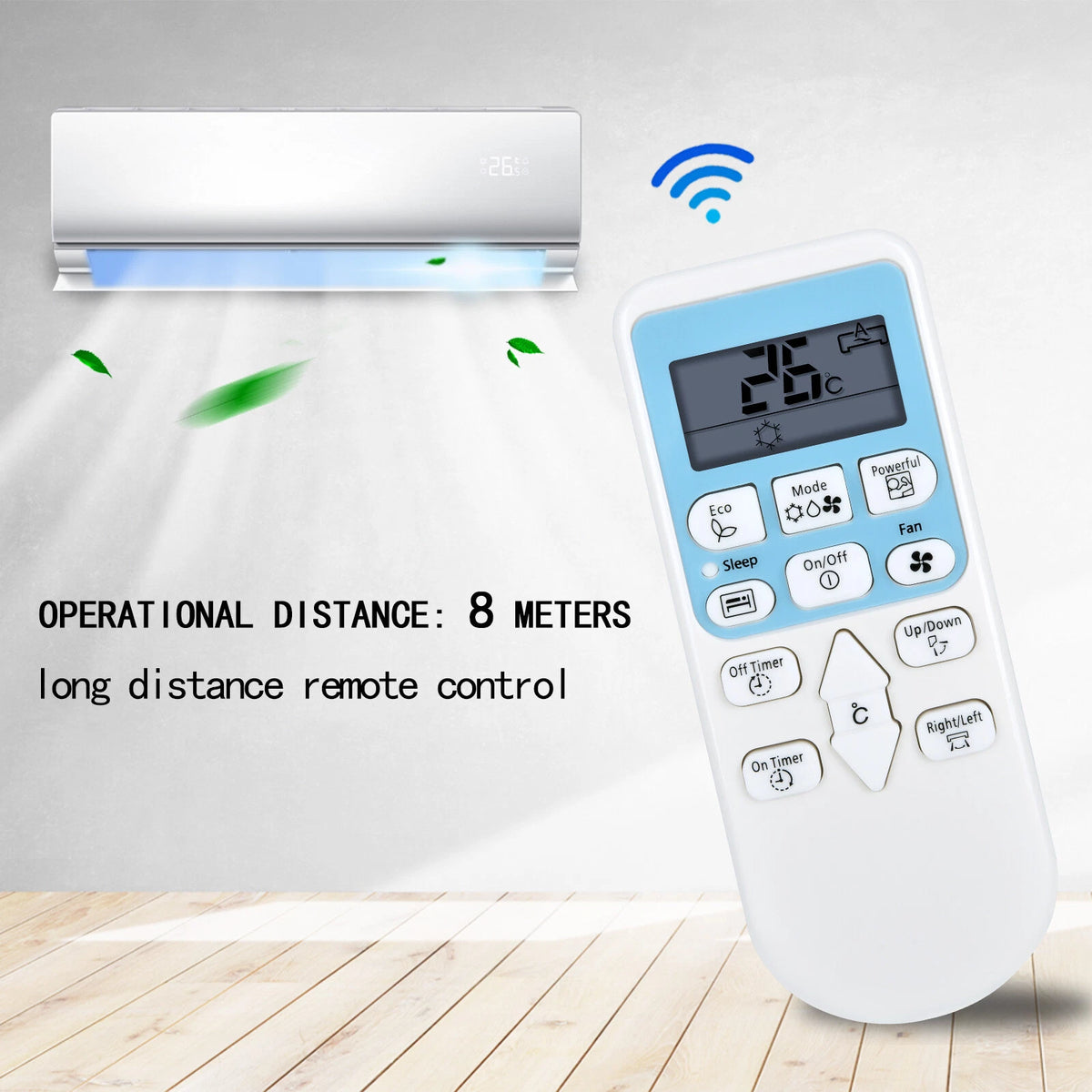 Replacement Remote Control For Hitachi Air Conditioner RAS-DX10CSK