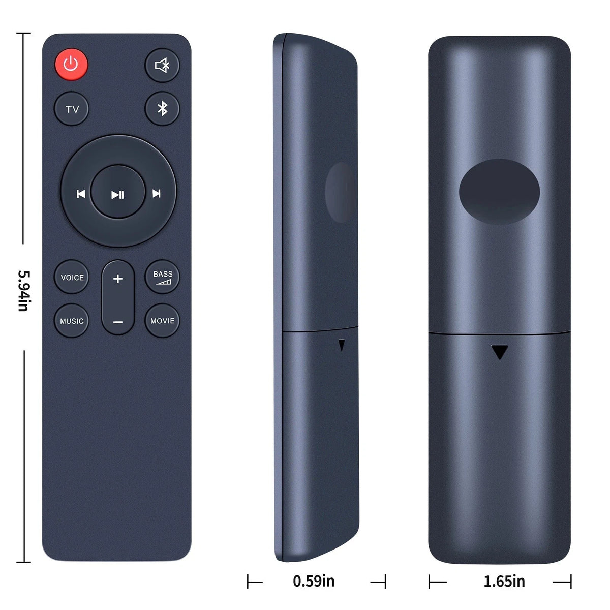 Remote Control For JBL Cinema SB550 SB510 3.1 Channel Soundbar