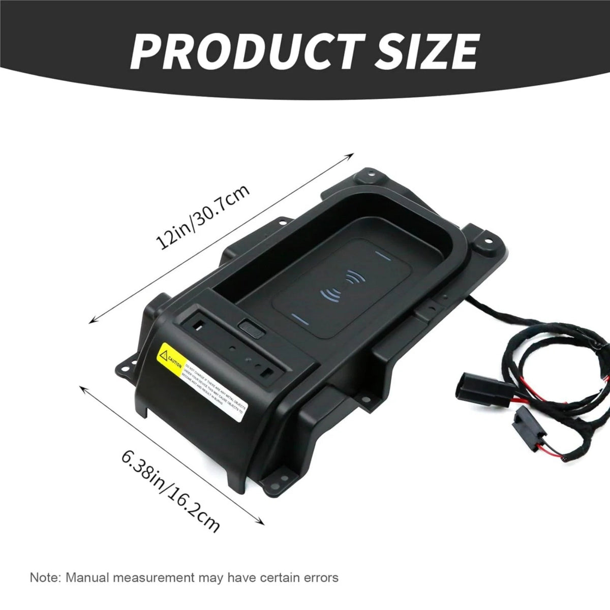 Wireless Charger Tray With Harness 00016-34506 Fit For Toyota Tundra 2014-2021