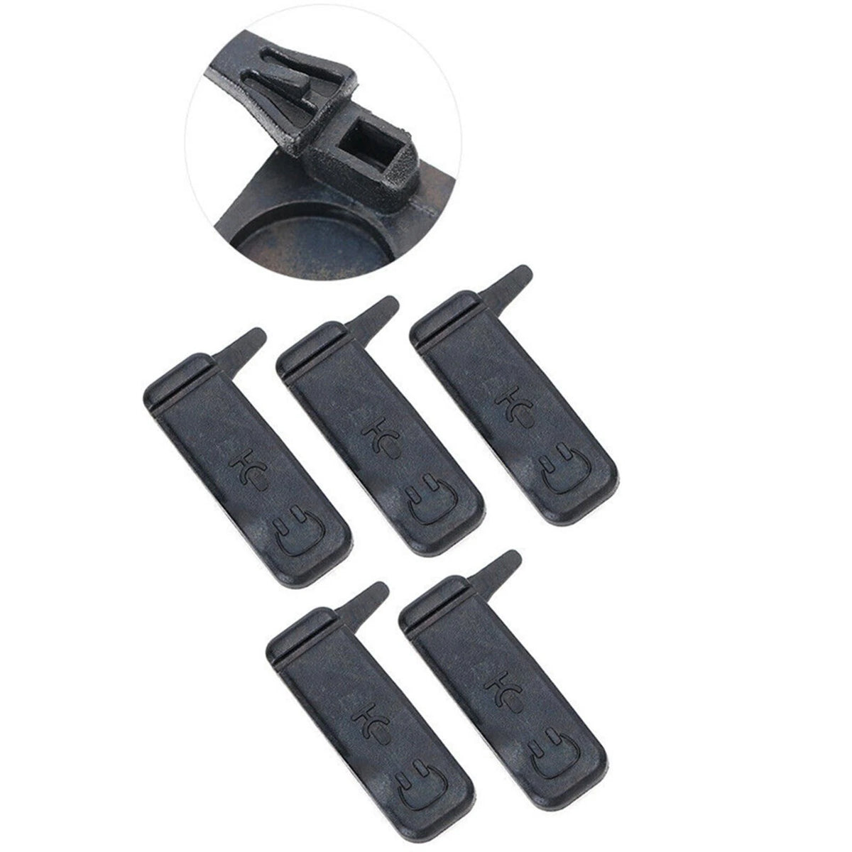 5Pack Silicone Headset Dust Cover For Motorola CP200 CP040 CP140 CP160 CP180