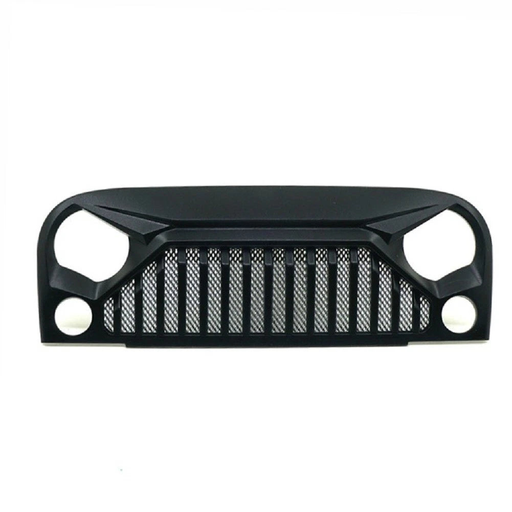 Plastic Hood& Front Air Inlet Grille Cover For Jeep Wrangler Rubicon 1:10RC Car