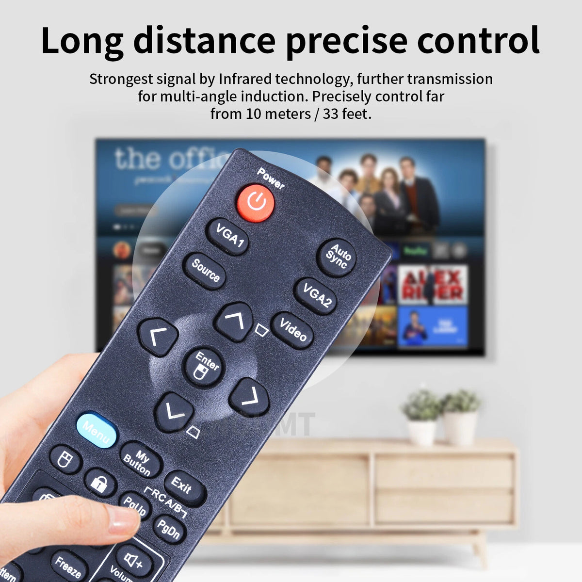 Remote Control For Viewsonic Projector PJD5132 PJD5234 PJD5232 PJD5533W PJD5134