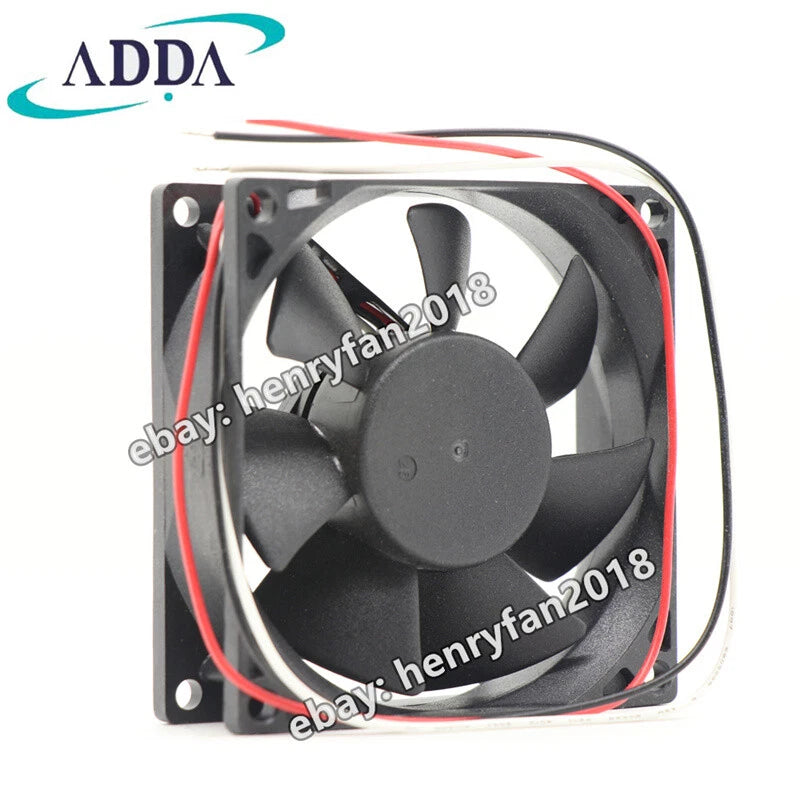 ADDA AD0824UB-A73GL Case Fan DC 24V 0.26A 80*80*25mm 3-wire Axial Cooling Fan