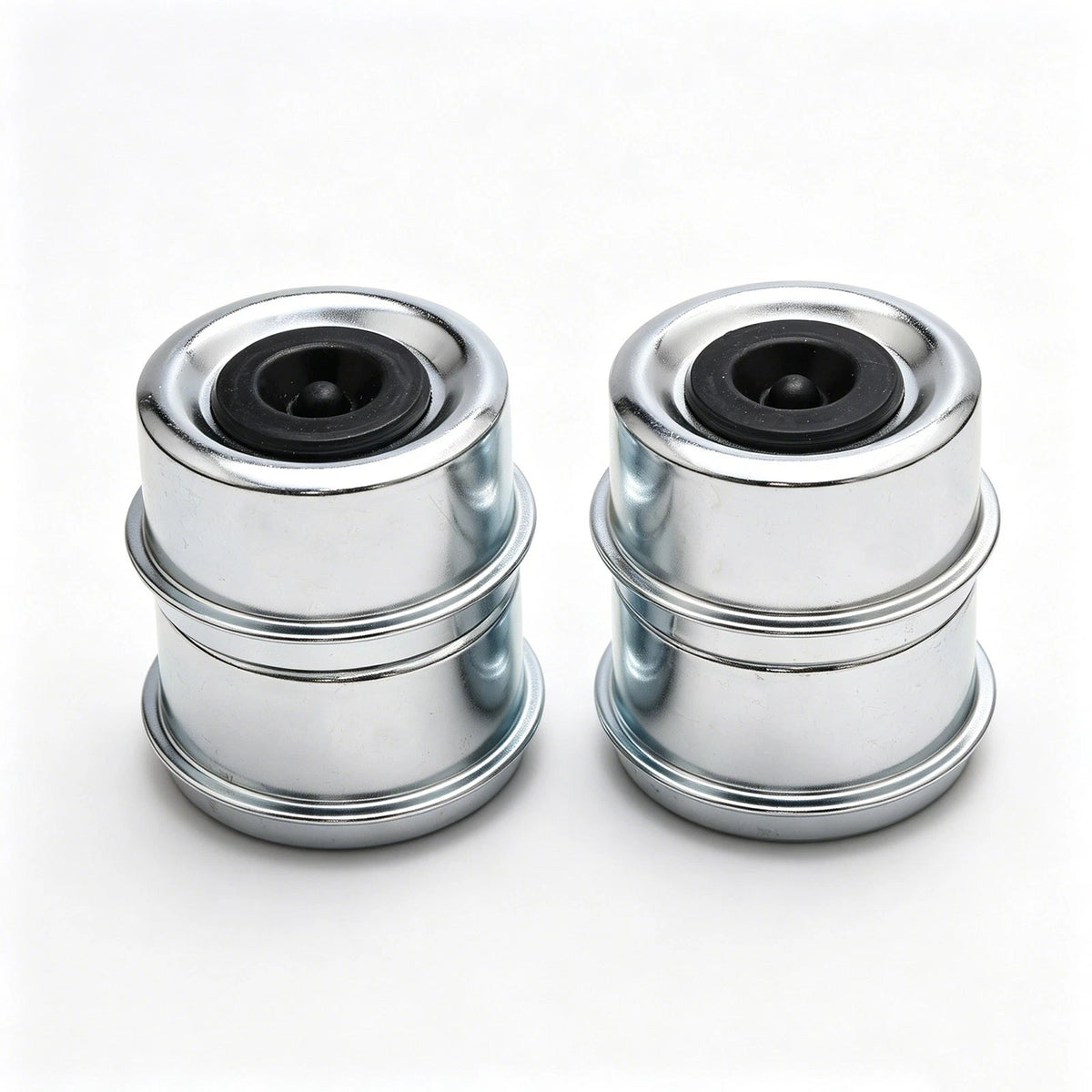 4Pcs 2.44" For Dexter Dust Cap Maintenance Kit w/ Rubber Plug & 4 Spare Plugs