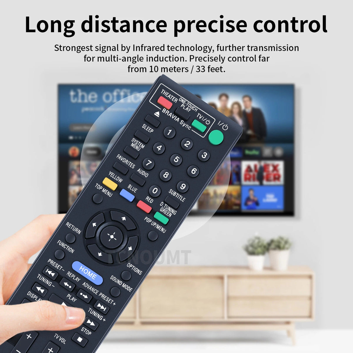 RM-ADP053 Remote Control For Sony Player BDV-E370 BDV-E470 BDV-E570