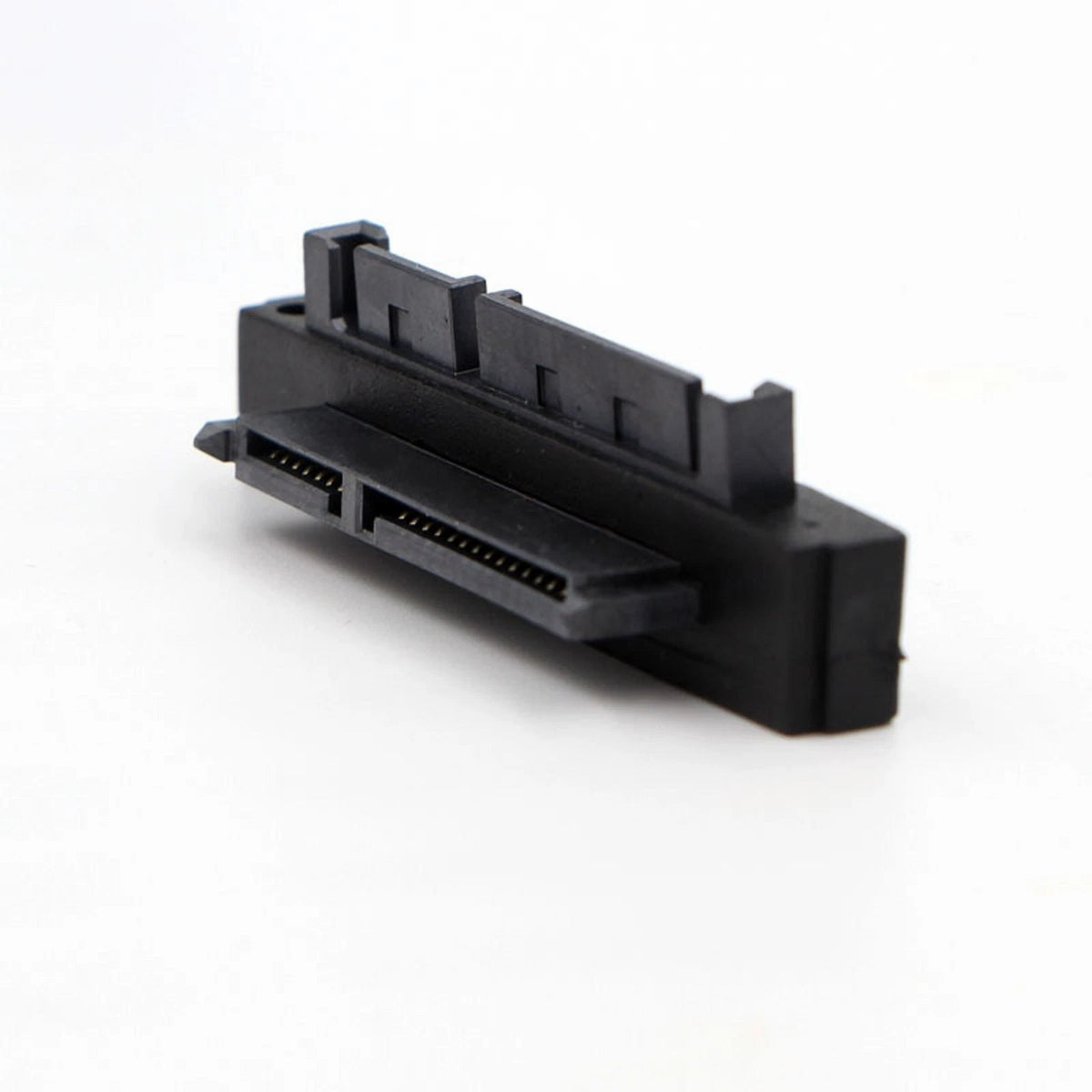 90 Degree SATA 22Pin 7+15 Male to SATA 22Pin Female Connector Replacement Parts