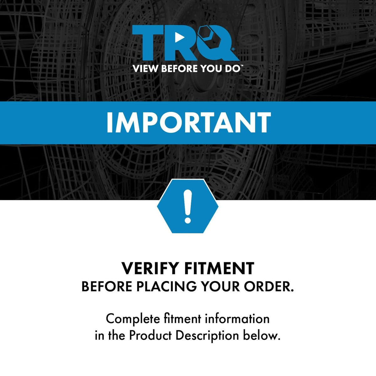 TRQ Rear Brake Shoes Compatible with 2009-2013 Chevrolet Silverado 1500 GMC...