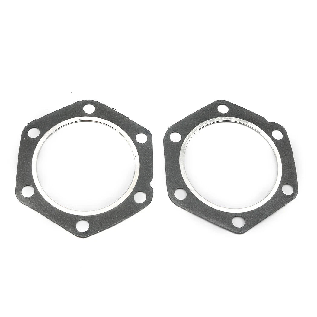 For 1986-1999 POLARIS INDY TRAIL 488 PISTONS TOP END GASKET KIT STD BORE 72MM