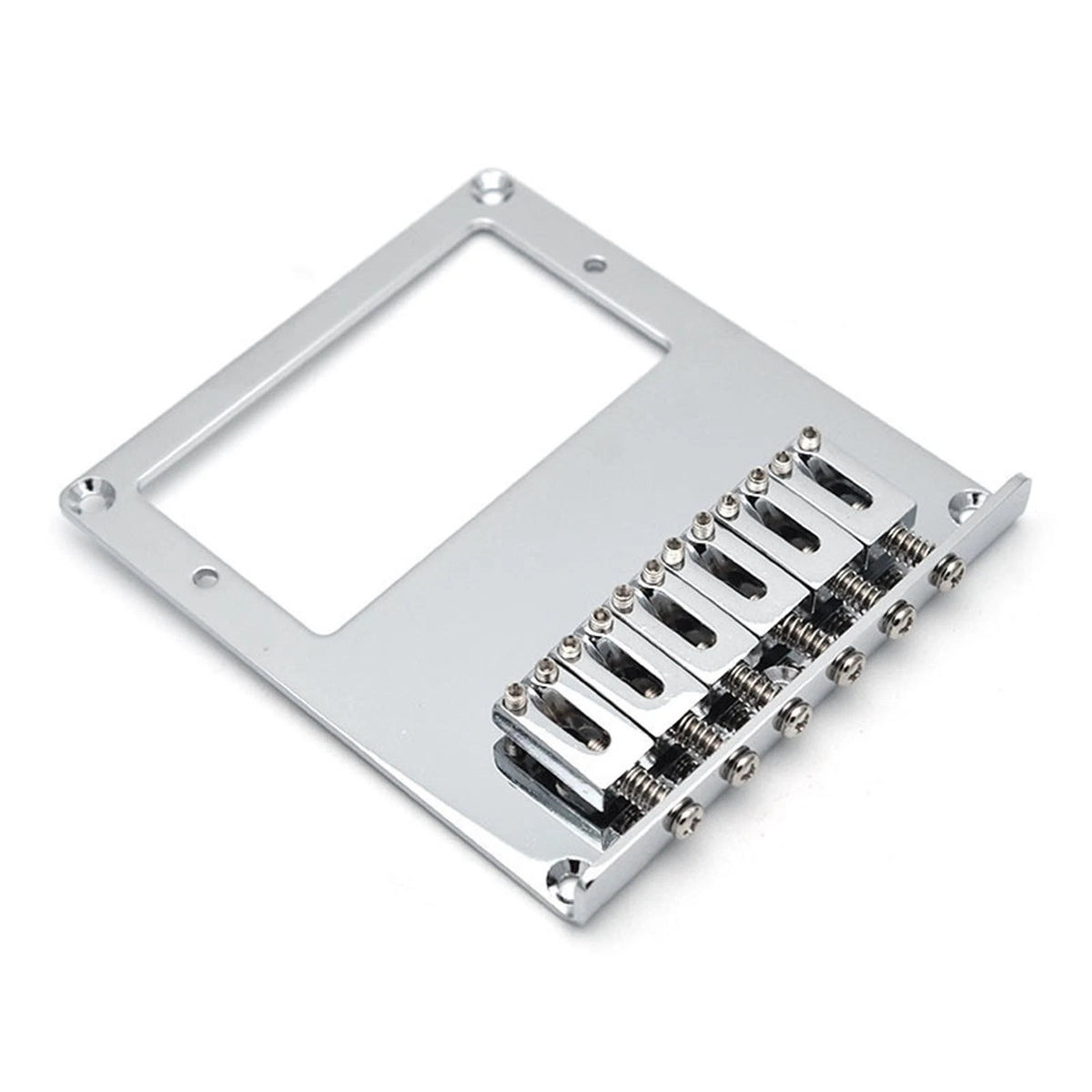 Durable 6 String Hardtail Bridge With Wrench Screws For Tele Telecaster Guitar