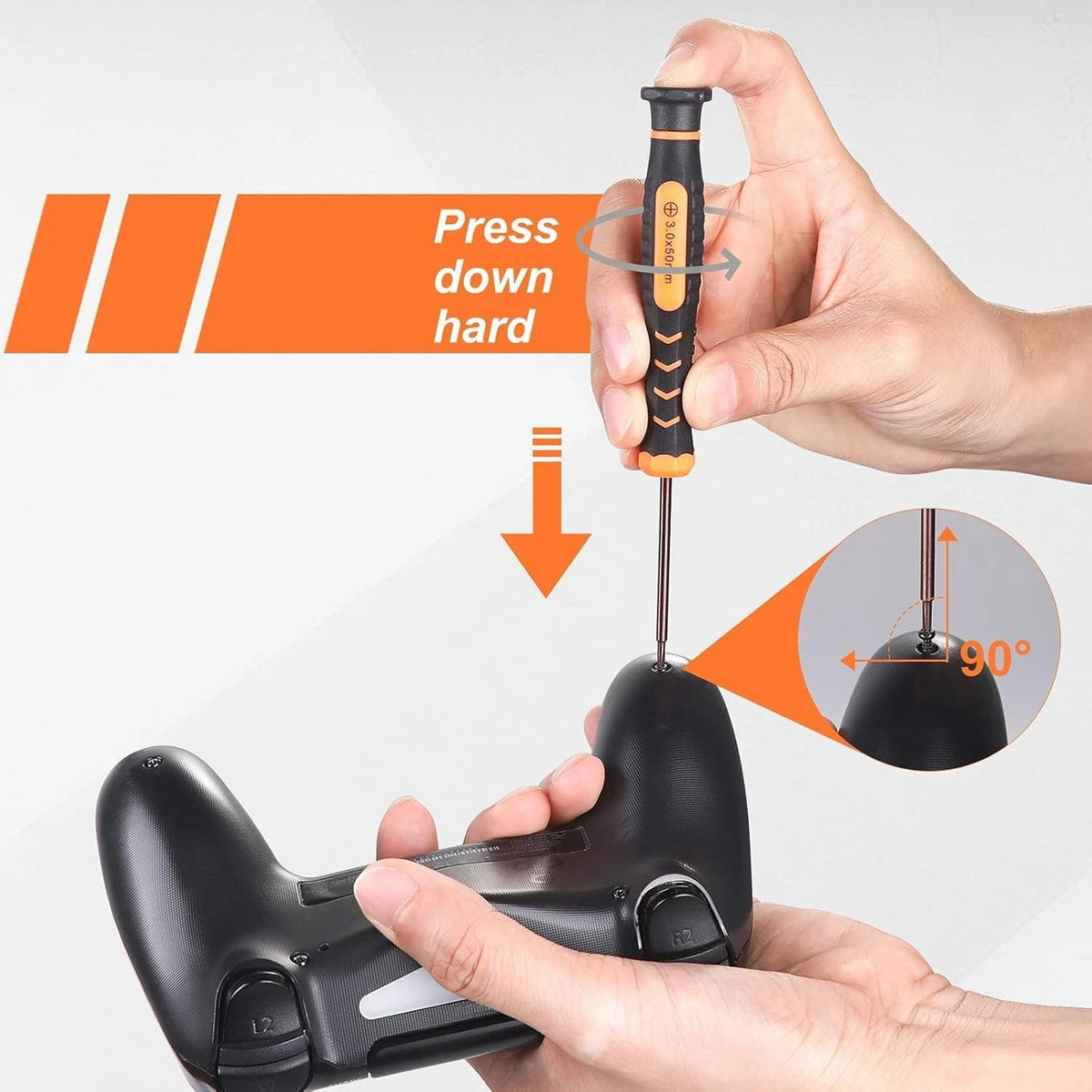 JOREST Cleaning Repair Tool Kit for PS5 PS4, with PH00 PH0 PH1 Colorful