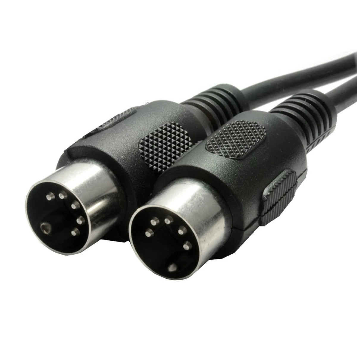 Zero-Delay 4pcs MIDI 5-pin Male to Male Connector Plastic Shell Electronic Piano