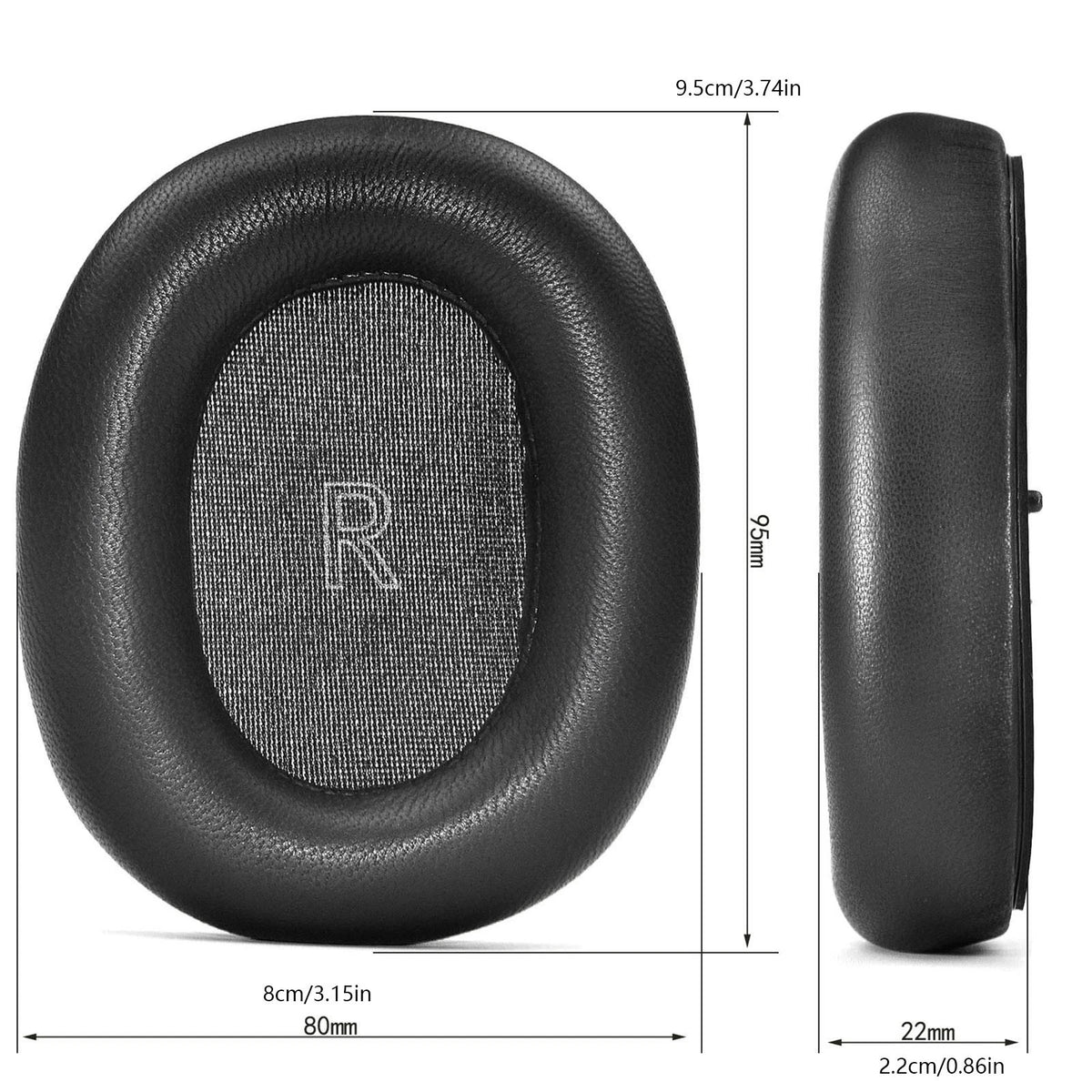 1 Pair Ear Pads Cushions Cover For Bang&Olufsen Beoplay H95 ANC Headphone