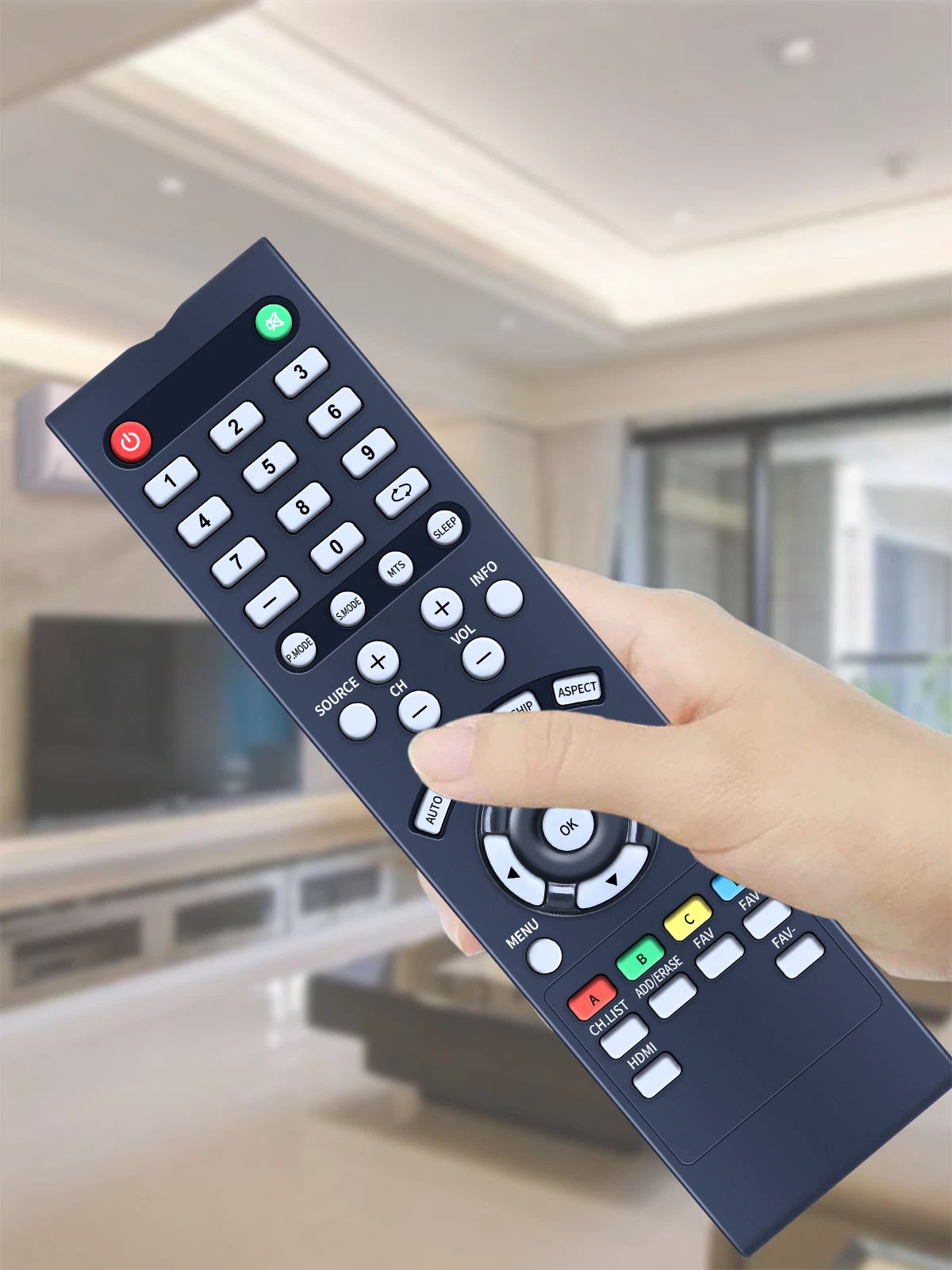Replacement Remote Control For Seiki TV SE47FY19 LE-32SCL-C SE55UY04
