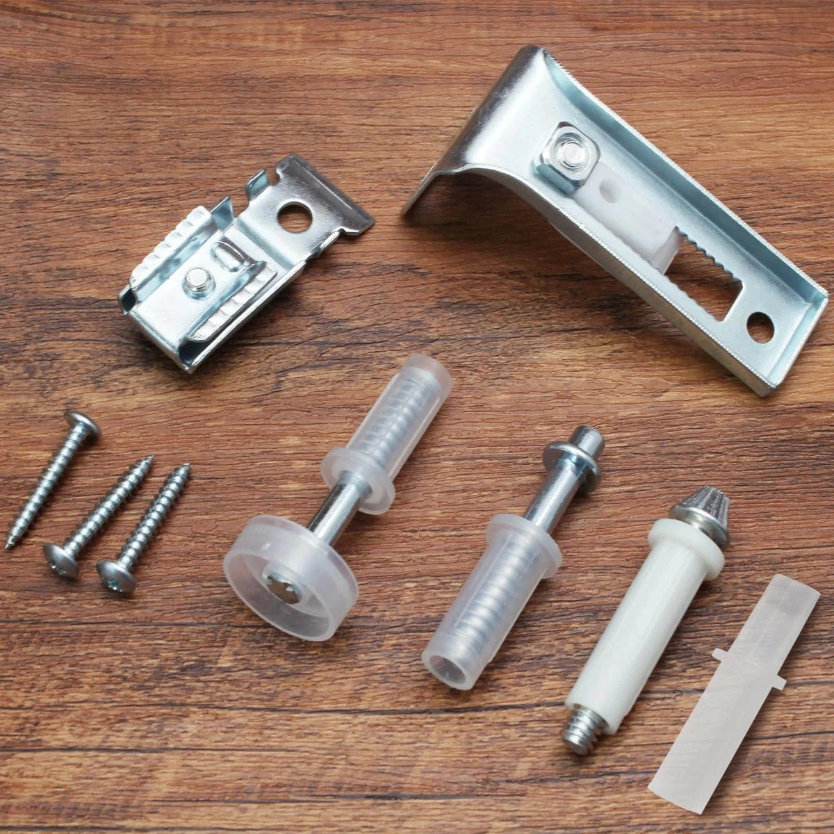 Complete Bifold Door Hardware Replacement Kit for 1-1 3/8 Inch Thick Doors
