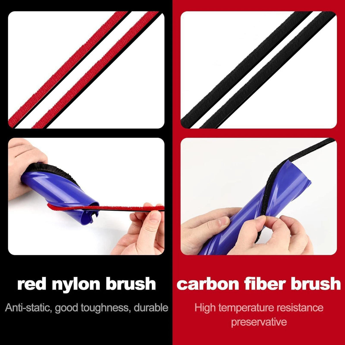 Plush Strips For Dyson V6/7/8/10 Vacuum Cleaner Third-Party Rolling Replace Part