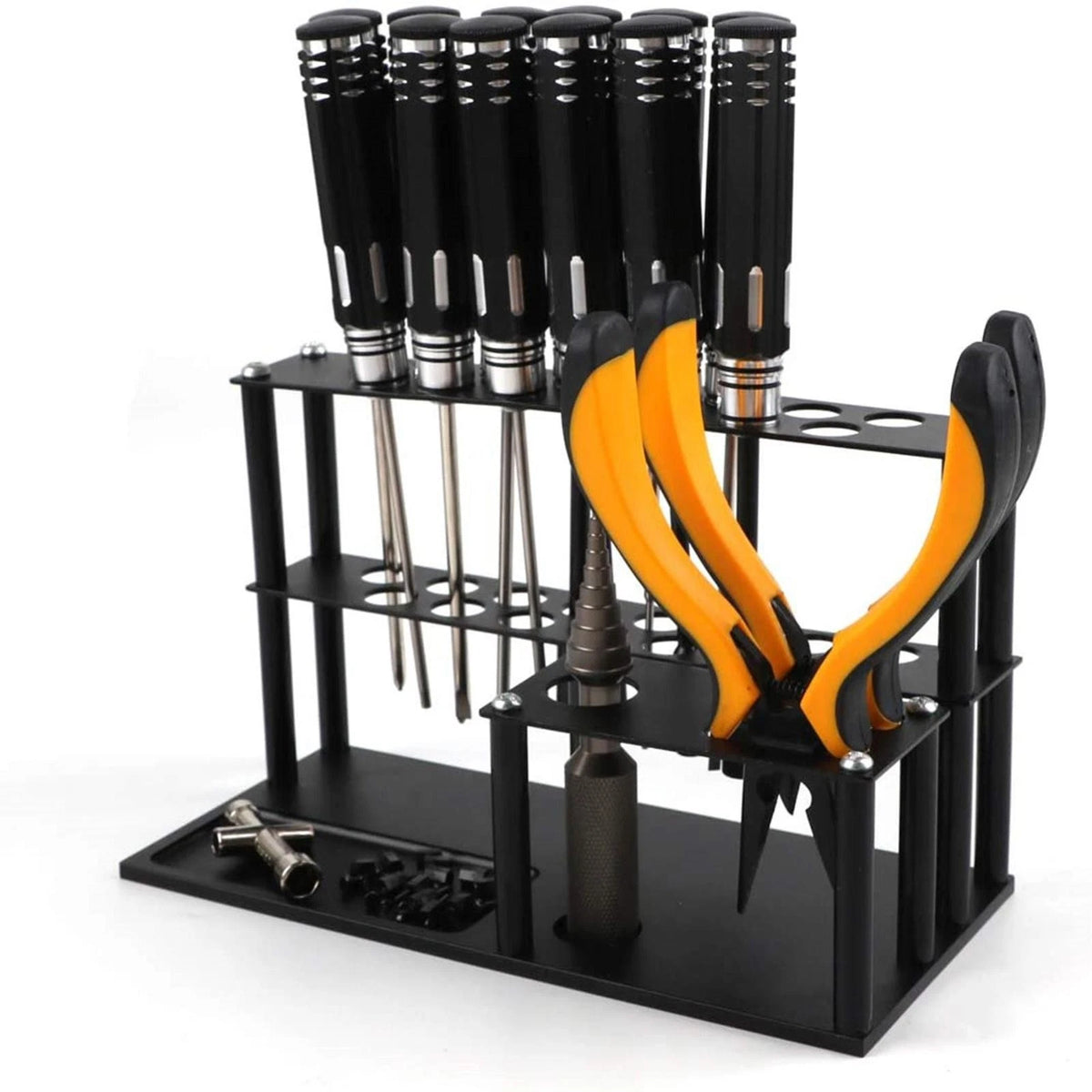 Rust-Free RC Car Screwdriver Tool Holder Wrench Storage Rack Shelves Base Stand