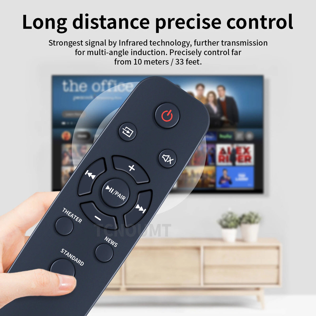 NS-HMSB20 Remote Control For Insignia 2.1 Channel Mini Soundbar NSHMSB20
