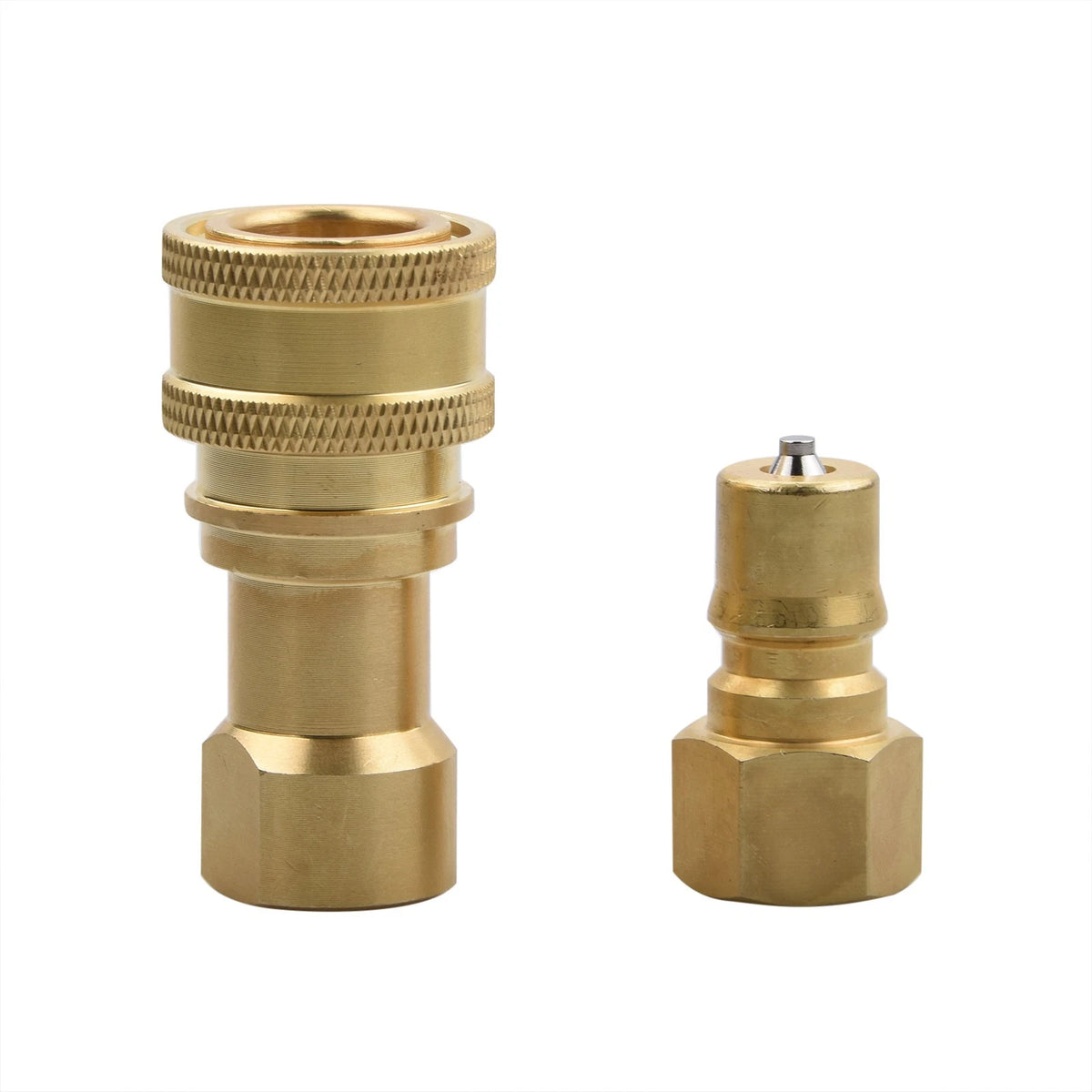 1Pack High Quality 1/4" Quick Connector Kit Up to 5000-6000 PSI for Ball Valve