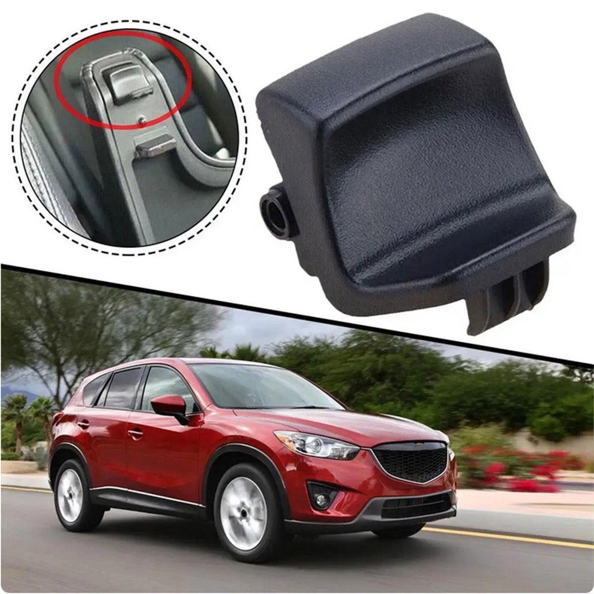Auto Center Console Lid Latch Lock Armrest Box Buckle For Mazda CX-5 2013-2016