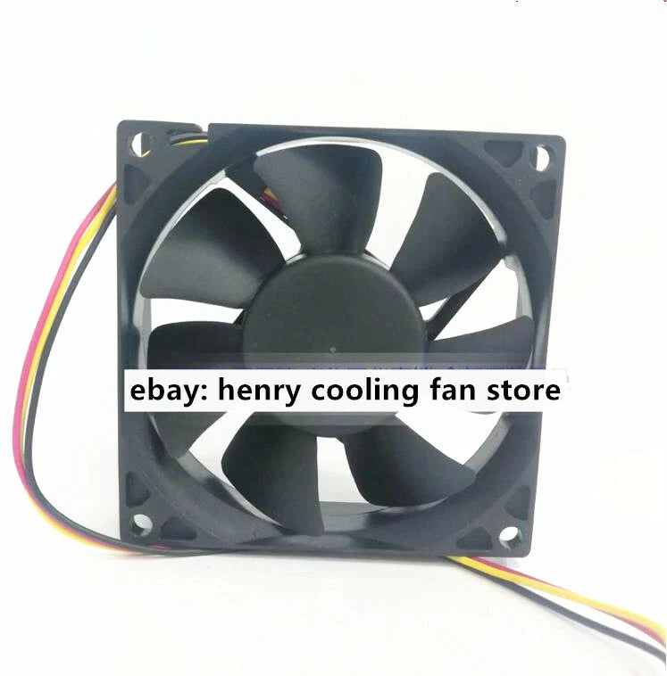 For ADDA AD0812HB-A73GL DC 12V 0.25A 80*80*25mm 36CFM 3pin Case cooling fan