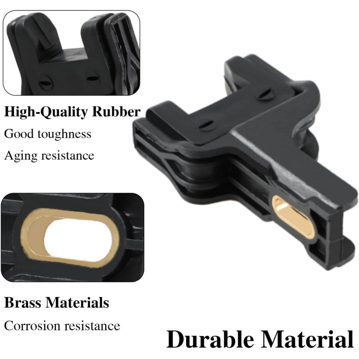 2PCS 04596474AD Radiator Mounting Bracket Insulator For Chrysler 300