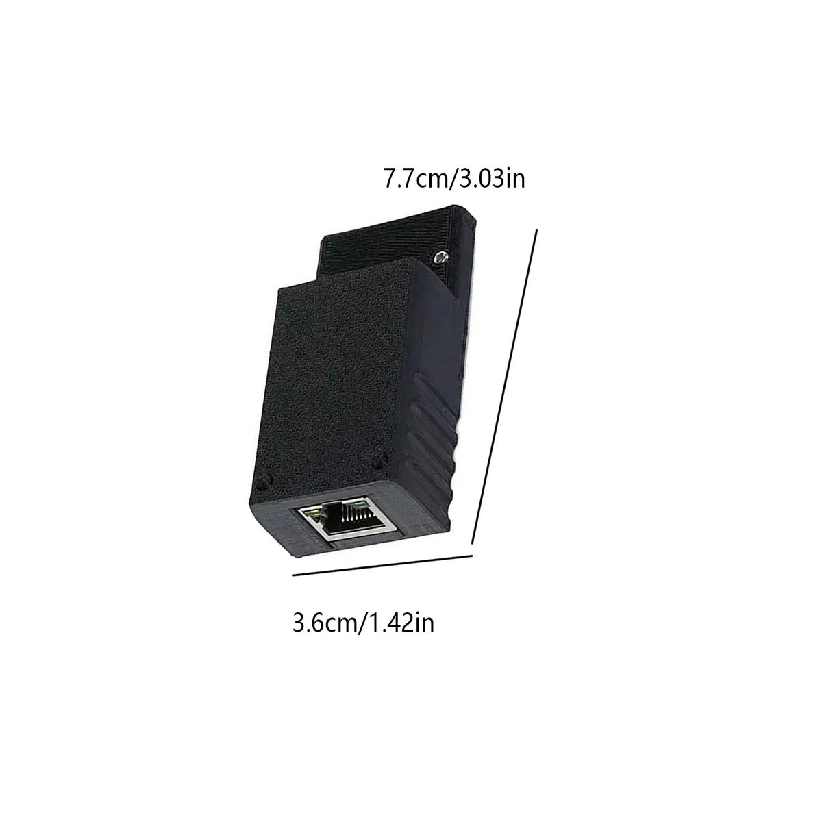 1PC Black Broadband Adaptor Simulator For ETH2GC NGC Ethernet Module