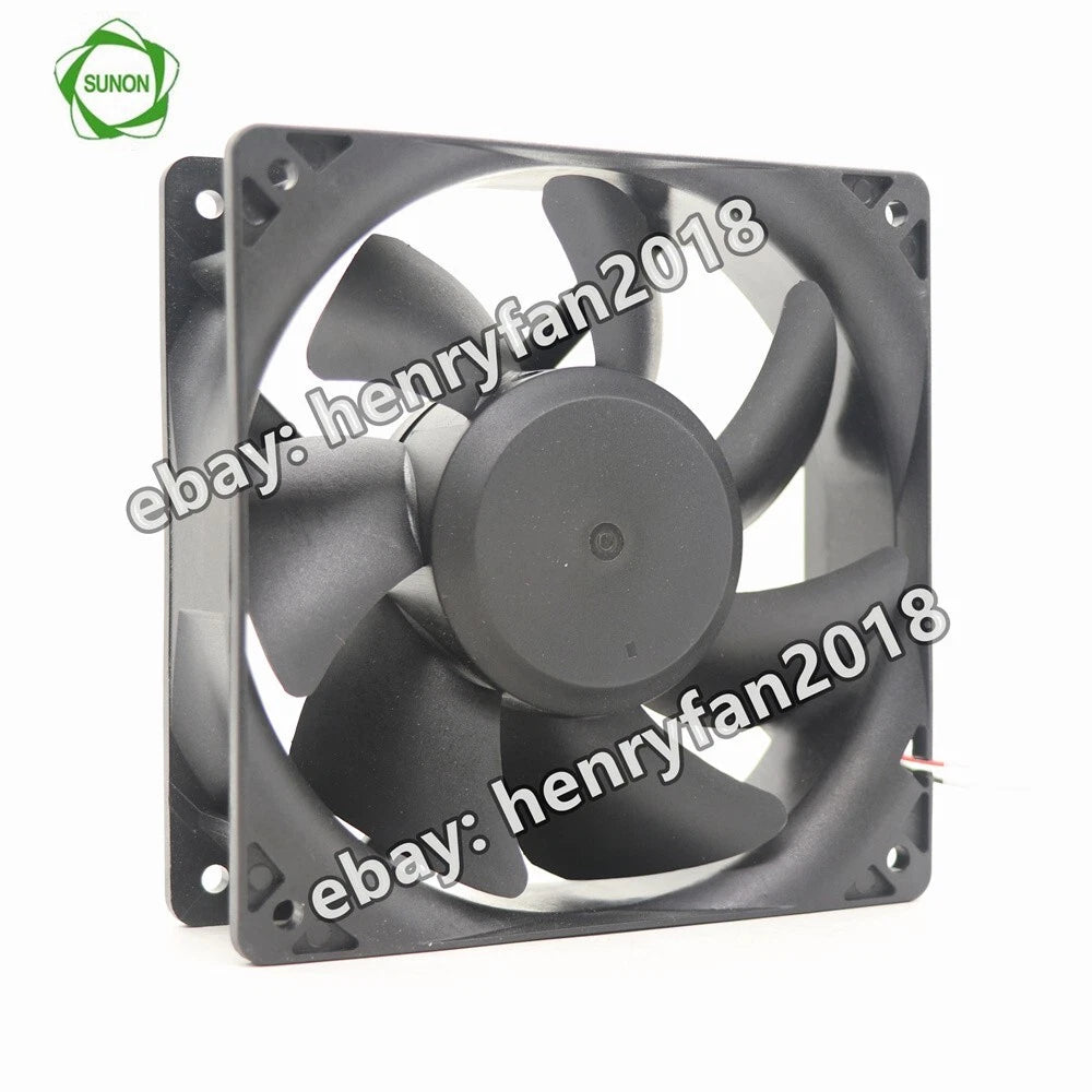 SUNON PMD2412PMB1-A DC 24V 18.2W 120x120x38MM 2-Wires Inverter Cooling Fan