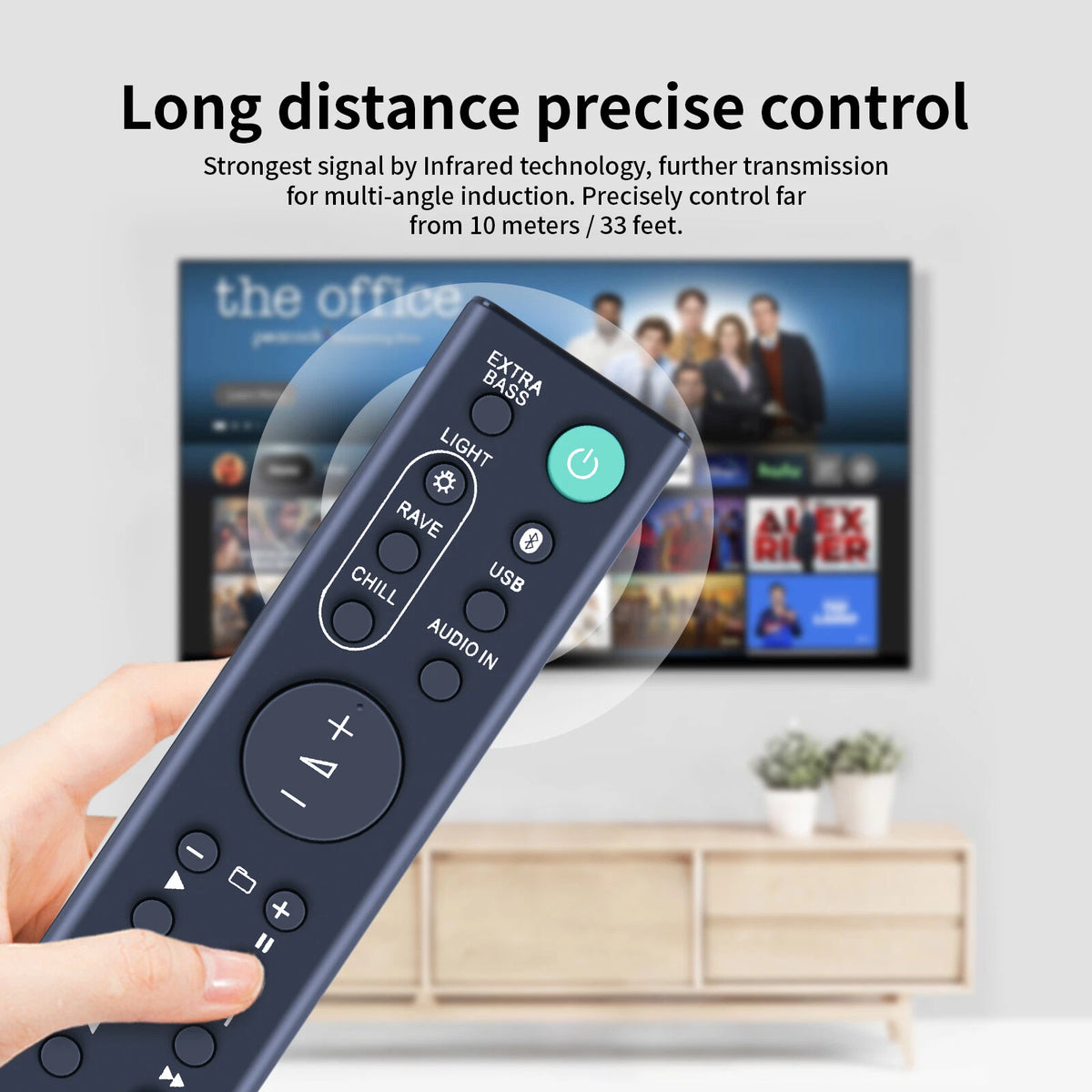 RMT-AM200U Remote Control For Sony Home Audio AV System GTK-XB7 GTKXB7