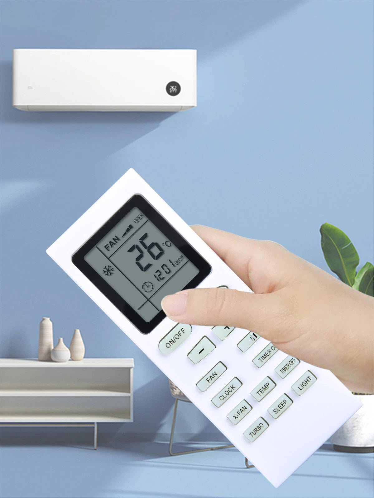 YB1FA Replacement Remote Control For GREE AC Air Condition