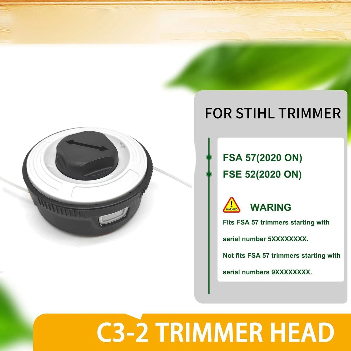4009 710 2106 Weed Eater Head for Stihl FSA 57 (2020+ 5 Serial) FSE 52