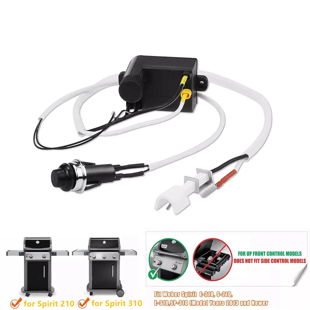 1 Set 7642 Grill Replacement Parts Igniter Kit for Spirit E210 S210 E310 SP310