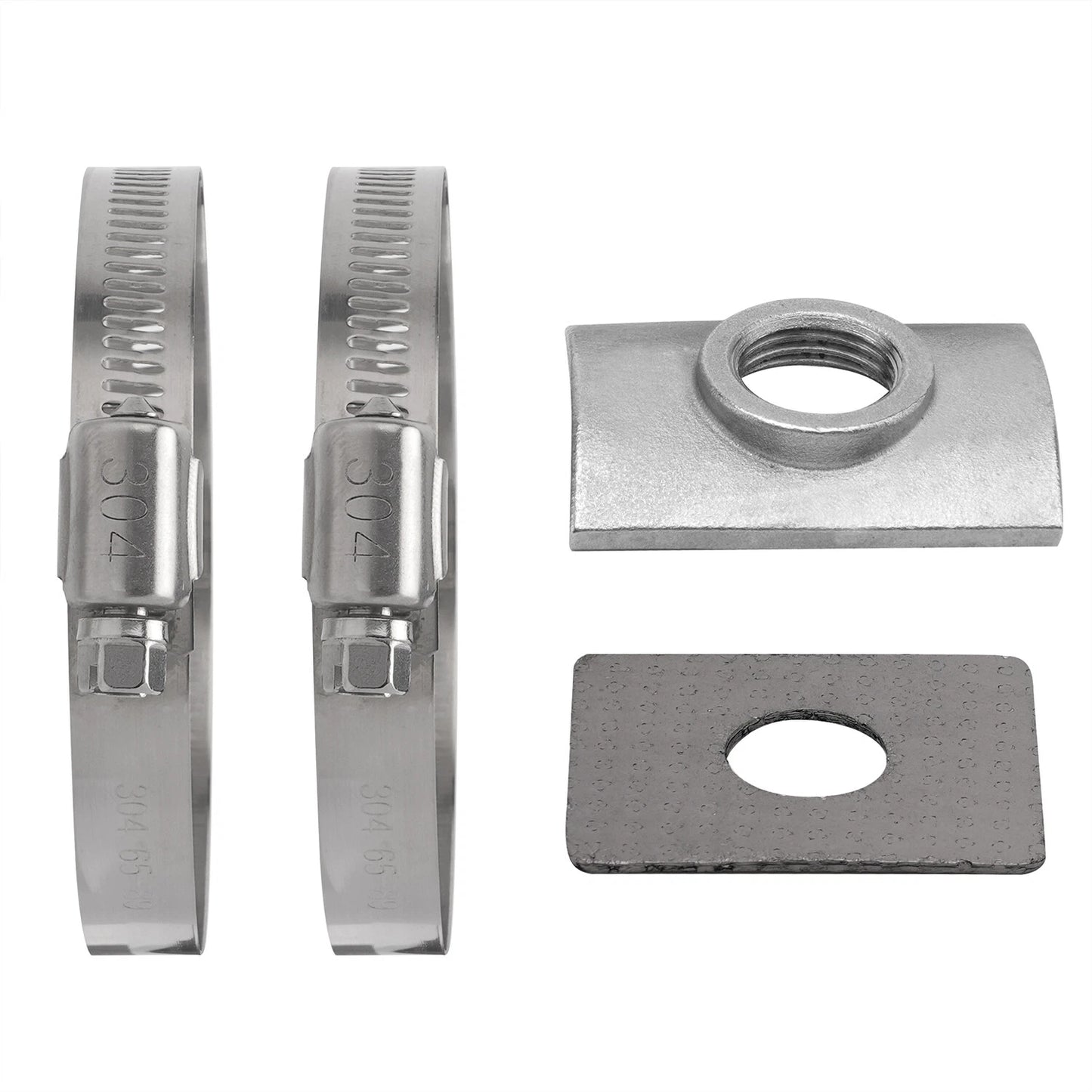 Fuel Injection Oxygen Sensor Bung with Band Clamp Kit Weld On M18 x 1.5 60012